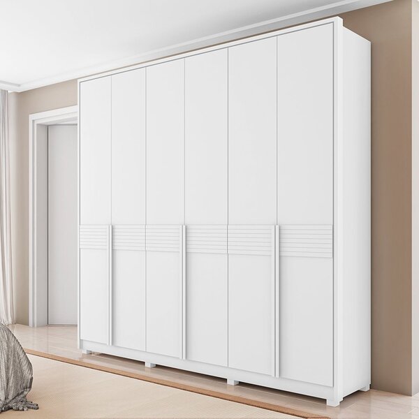 Guarda Roupa Casal 6 Portas 6 Gavetas Jazz