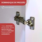 Guarda-roupa Casal 6 Portas 6 Gavetas Majestic Branco
