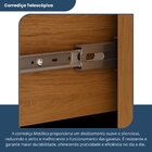 Guarda-roupa Casal 6 Portas 6 Gavetas Majestic Freijó/ Off-wh