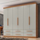 Guarda-roupa Casal 6 Portas 6 Gavetas Maximus Plus Cinamomo/a