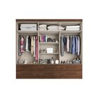 Guarda Roupa Casal 6 Portas 6 Gavetas Maximus Plus Jacarandá