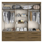 Guarda Roupa Casal 6 Portas 6 Gavetas Maximus Plus Zanzini