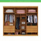 Guarda-roupa Casal 6 Portas 6 Gavetas Montreal Cinamomo