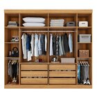 Guarda Roupa Casal 6 Portas 6 Gavetas Olímpia Cinamomo/off Wh