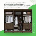 Guarda-roupa Casal 6 Portas 6 Gavetas Órion Premium