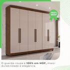 Guarda-roupa Casal 6 Portas 6 Gavetas Órion Premium