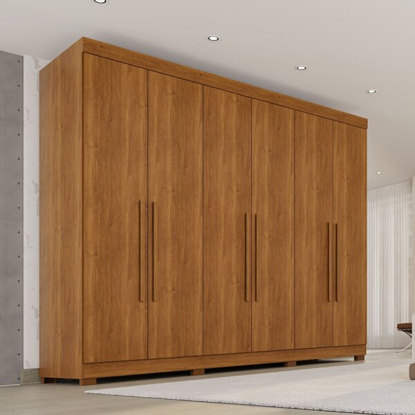 Guarda-roupa Casal 6 Portas 6 Gavetas Órion Premium Com Pés 1