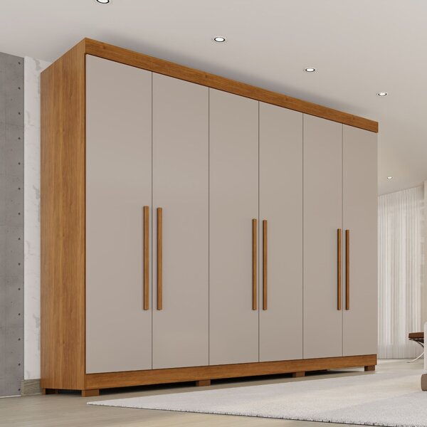 Guarda-roupa Casal 6 Portas 6 Gavetas Órion Premium Com Pés 1