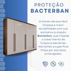 Guarda-roupa Casal 6 Portas 6 Gavetas Paraty Imbuia/off White