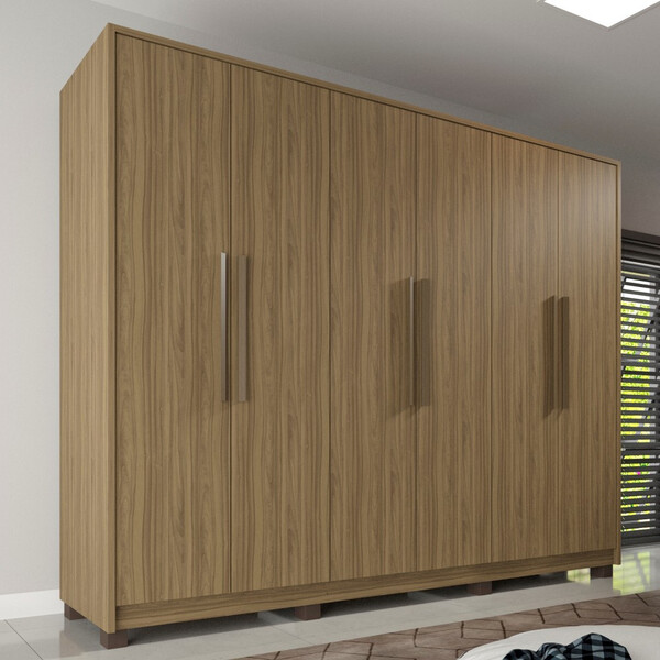 Guarda Roupa Casal 6 Portas 6 Gavetas Primore Imop Móveis