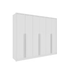 Guarda Roupa Casal 6 Portas 6 Gavetas - Realeza-neve - Tcil M