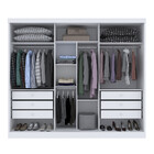 Guarda Roupa Casal 6 Portas 6 Gavetas Requinte Tcil