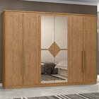 Guarda Roupa Casal 6 Portas 6 Gavetas Rhodes Espresso Móveis