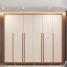 Guarda-roupa Casal 6 Portas 6 Gavetas Suburban Gold Espresso