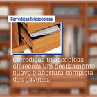 Guarda-roupa Casal 6 Portas 6 Gavetas Suburban Gold Espresso