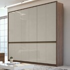 Guarda Roupa Casal 6 Portas 6 Gavetas Urban Lopas Imbuia Natu
