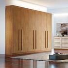 Guarda-roupa Casal 6 Portas 6 Gavetas Viseu Imbuia