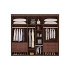 Guarda-roupa Casal 6 Portas 6 Gavetas Viseu Imbuia