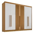Guarda Roupa Casal 6 Portas 7 Gavetas - Athos Ripado-cinamomo