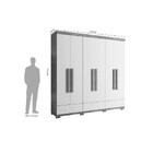 Guarda Roupa Casal 6 Portas 7 Gavetas Lexus Robel