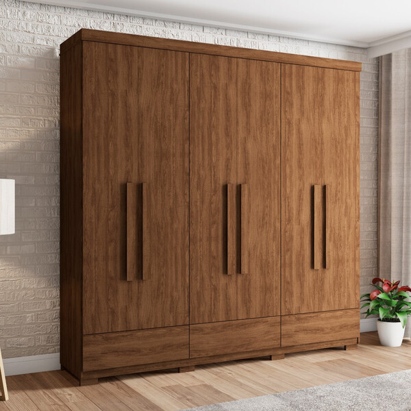 Guarda Roupa Casal 6 Portas 7 Gavetas Lexus Robel