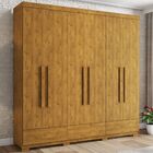 Guarda-roupa Casal 6 Portas 7 Gavetas Peruíbe Nature Mad - Ro