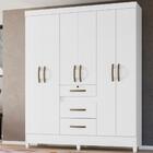 Guarda Roupa Casal 6 Portas 8684 Moval