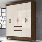 Guarda Roupa Casal 6 Portas 8993 Moval