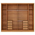 Guarda Roupa Casal 6 Portas 8 Gavetas 270cm Portugal Espresso