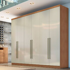 Guarda Roupa Casal 6 Portas 8 Gavetas Bari Novo Horizonte