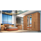 Guarda Roupa Casal 6 Portas 8 Gavetas C/ Espelho Bari Novo Ho