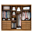 Guarda Roupa Casal 6 Portas 8 Gavetas C/ Espelho Bari Novo Ho