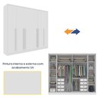 Guarda Roupa Casal 6 Portas 8 Gavetas Com Espelho Portugal 27