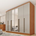 Guarda Roupa Casal 6 Portas 8 Gavetas Com Espelho Portugal 27