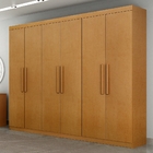 Guarda-roupa Casal 6 Portas 8 Gavetas Damasco Texturizado  -