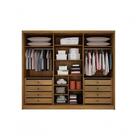 Guarda Roupa Casal 6 Portas 8 Gavetas - Himalaia-cumaru - Móv