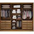Guarda Roupa Casal 6 Portas 8 Gavetas - Himalaia-cumaru - Móv