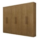 Guarda Roupa Casal 6 Portas 8 Gavetas Josandro Cinamomo