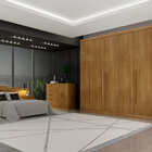 Guarda Roupa Casal 6 Portas 8 Gavetas - Orfeus Ripado-cumaru