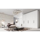 Guarda Roupa Casal 6 Portas 8 Gavetas Padova Novo Horizonte B