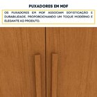 Guarda Roupa Casal 6 Portas 8 Gavetas Puxador Mdf 270cm Com P