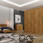 Guarda Roupa Casal 6 Portas 8 Gavetas - Santoro-cumaru - Móve