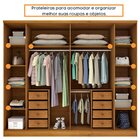 Guarda Roupa Casal 6 Portas 8 Gavetas Sevilla