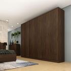 Guarda Roupa Casal 6 Portas 8 Gavetas Sevilla Tcil Cacau