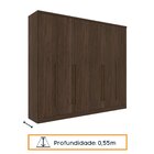 Guarda Roupa Casal 6 Portas 8 Gavetas Sevilla Tcil Móveis