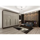 Guarda Roupa Casal 6 Portas 8 Gavetas Sevilla Tcil Móveis Cum