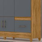 Guarda Roupa Casal 6 Portas 9123 Moval