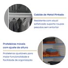 Guarda-roupa Casal 6 Portas 976p  Branco