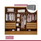 Guarda Roupa Casal 6 Portas 9 Gavetas 100% Mdf - Urbano - Jos