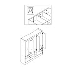 Guarda Roupa Casal 6 Portas 9 Gavetas Bergamo Evidência